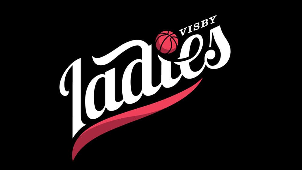 Klubbmärke Visby Ladies basket