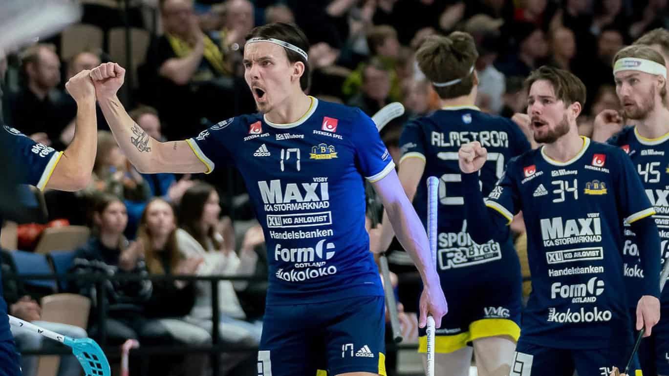 Matchsituation Visby IBK innebandy