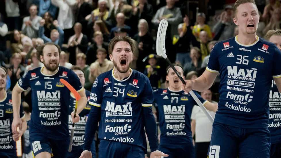 Matchsituation Visby IBK innebandy