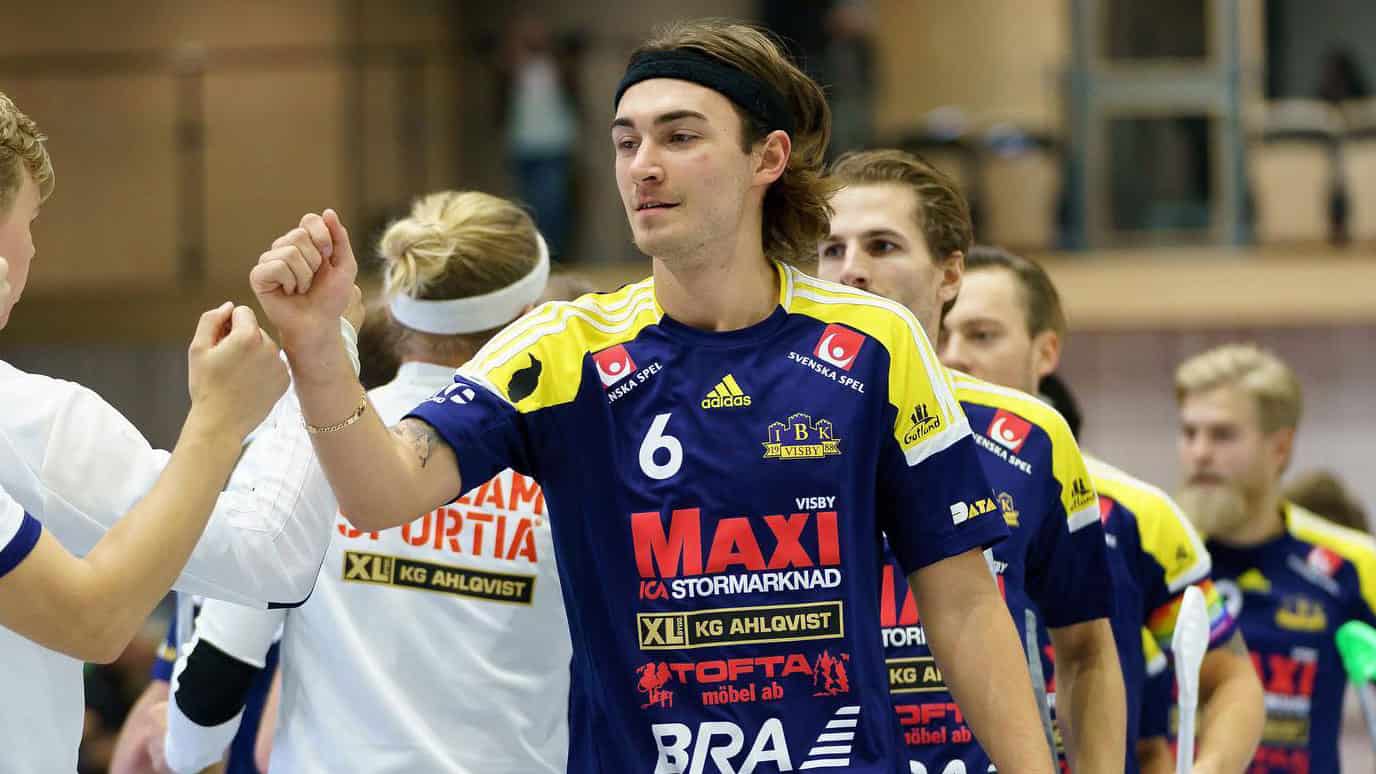 Matchsituation Visby IBK innebandy