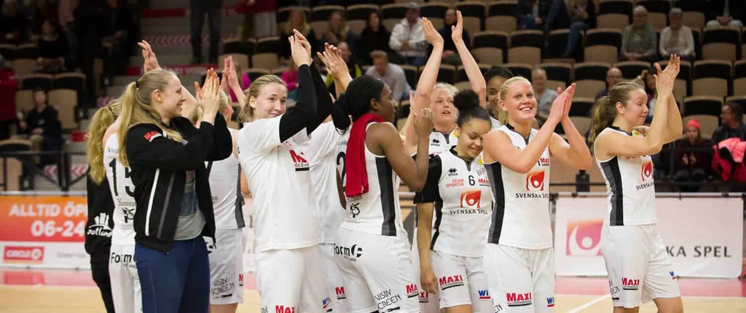 Visby Ladies tackar publiken