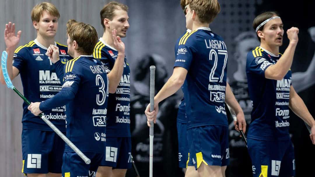 Matchsituation Visby IBK innebandy