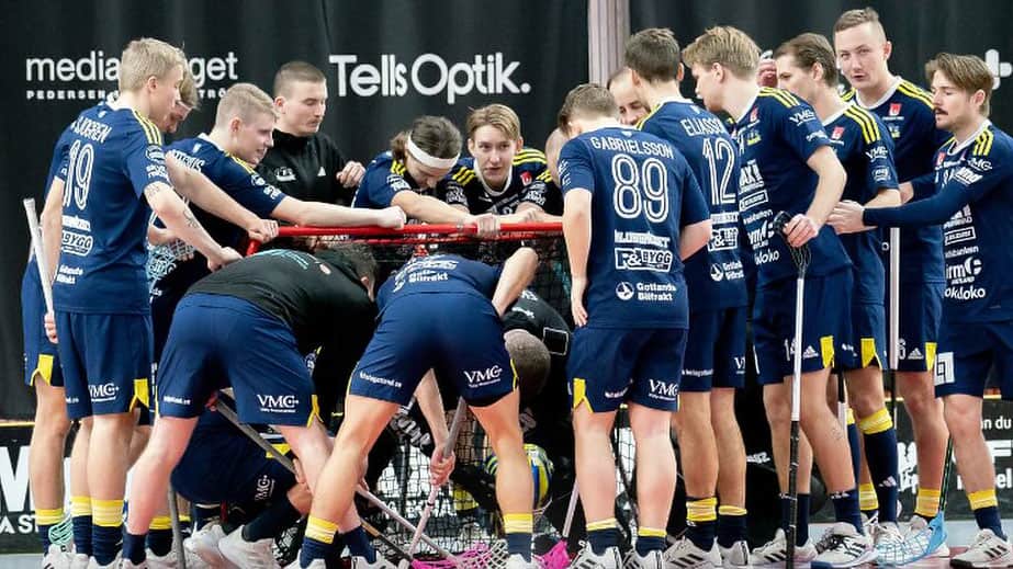 Matchsituation Visby IBK innebandy