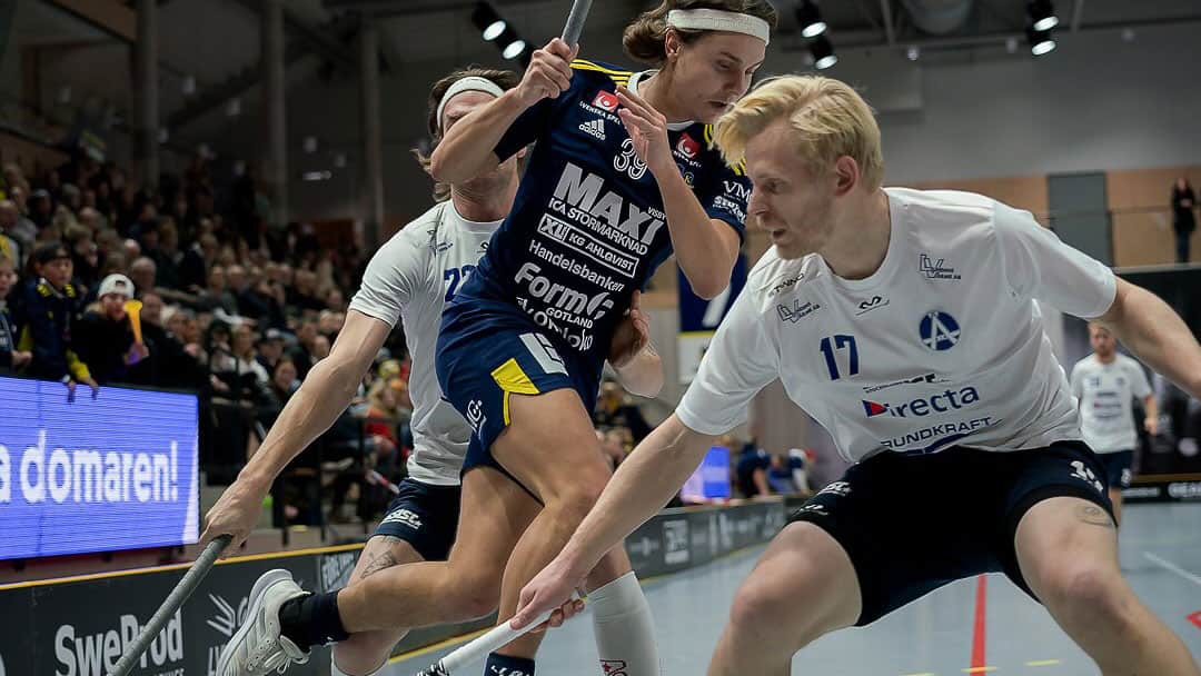 Matchsituation Visby IBK innebandy