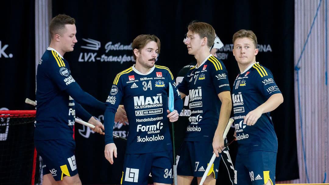 Matchsituation Visby IBK innebandy